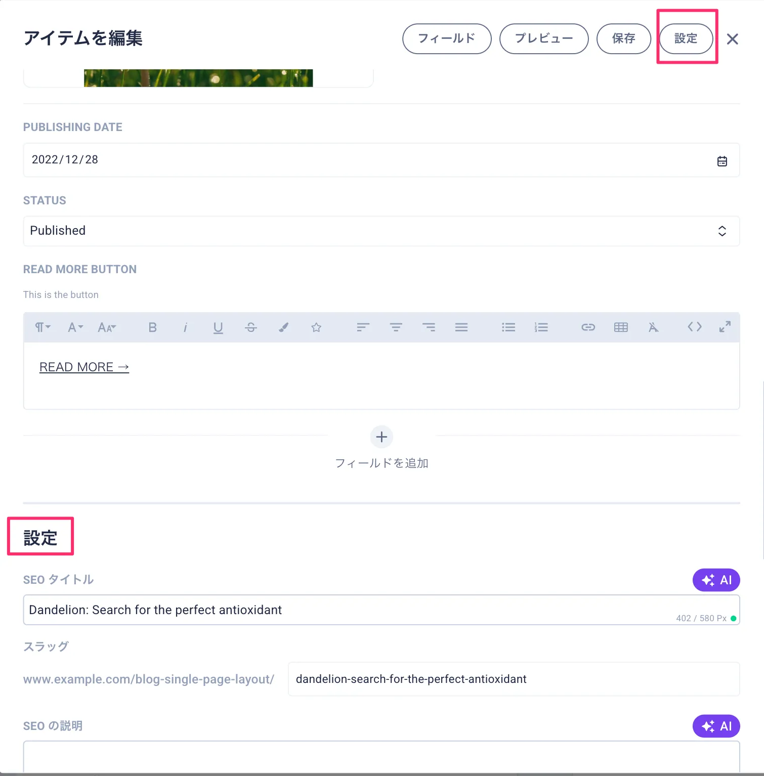 SEO-in-Collections