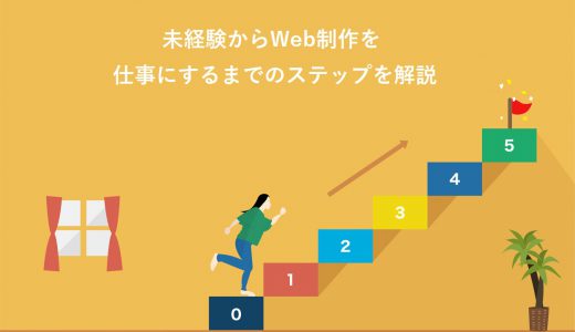 【徹底解説】未経験からWeb制作を仕事にするまでの5ステップ！必要な3つのスキルを紹介