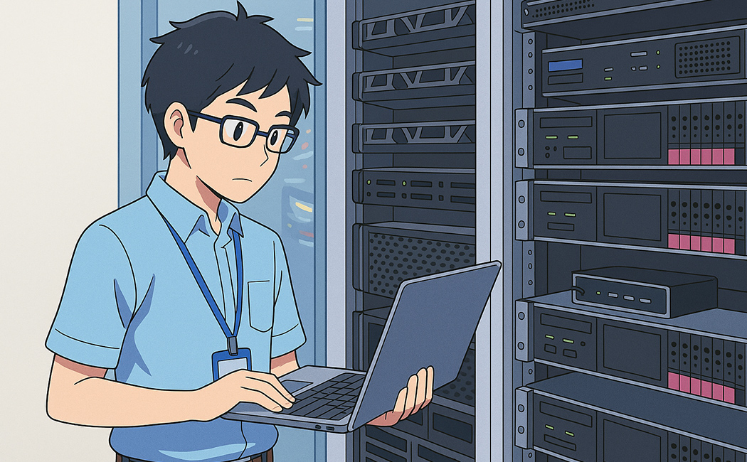 インタビュー記事のイラスト画像